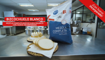 Bizcochuelo Blanco - Mezcla Completa Bizcochuelo Blanco (con huevo incorporado)